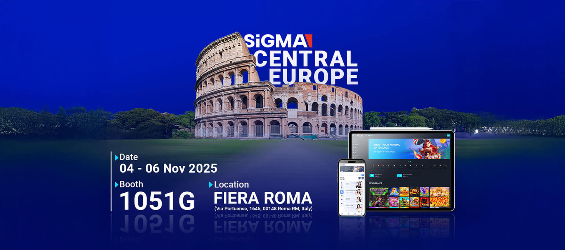568Win is Heading to SiGMA Central Europe 2025 – Rome, Italy! Ciao, Europe!